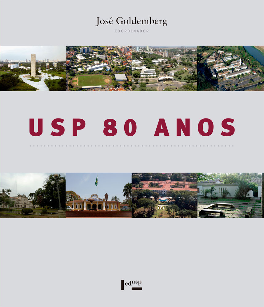 Capa de USP 80 Anos