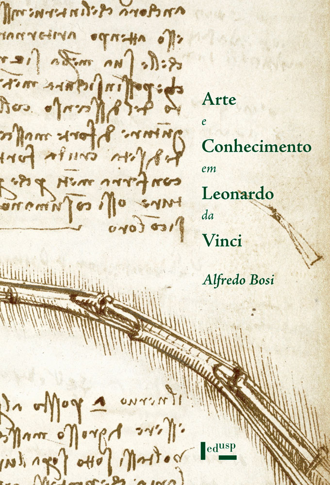 Capa de Arte e Conhecimento em Leonardo da Vinci