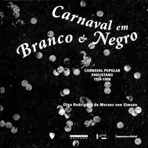 Capa de Carnaval em Branco e Negro