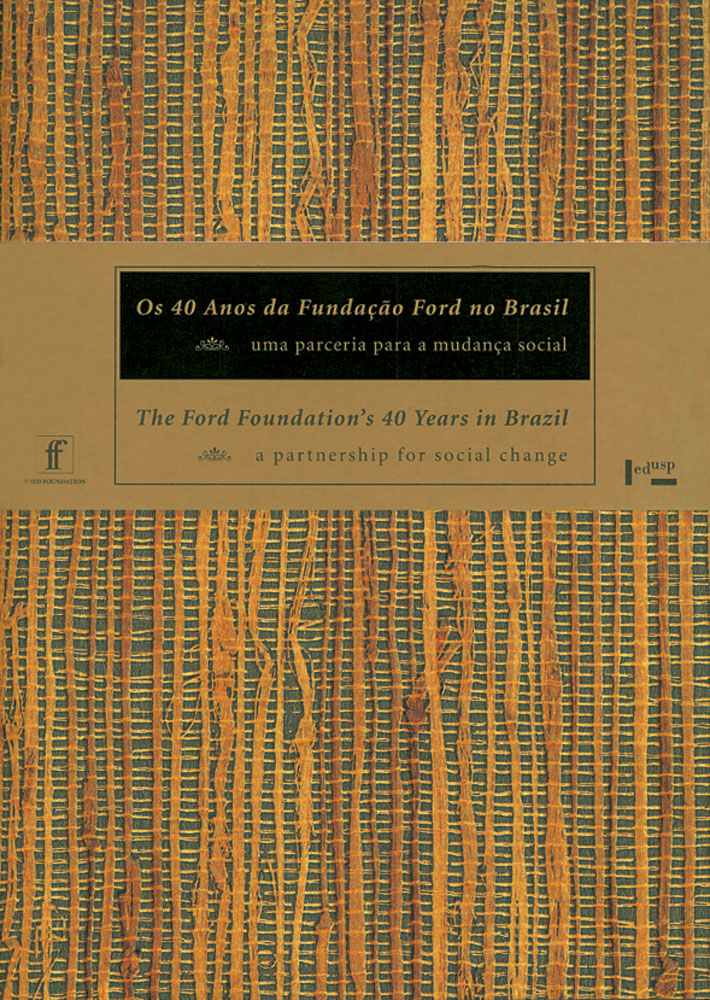 Capa de Os 40 Anos da Fundação Ford no Brasil