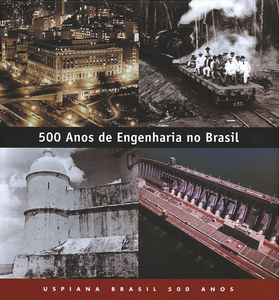 Capa de 500 Anos de Engenharia no Brasil