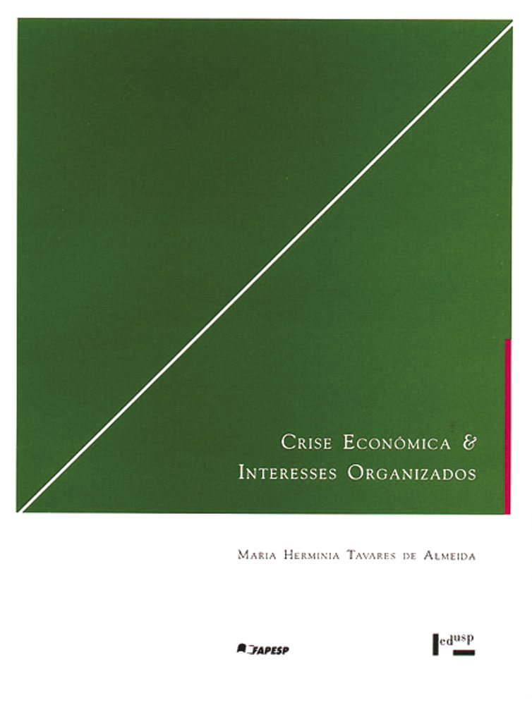 Capa de Crise Econômica e Interesses Organizados