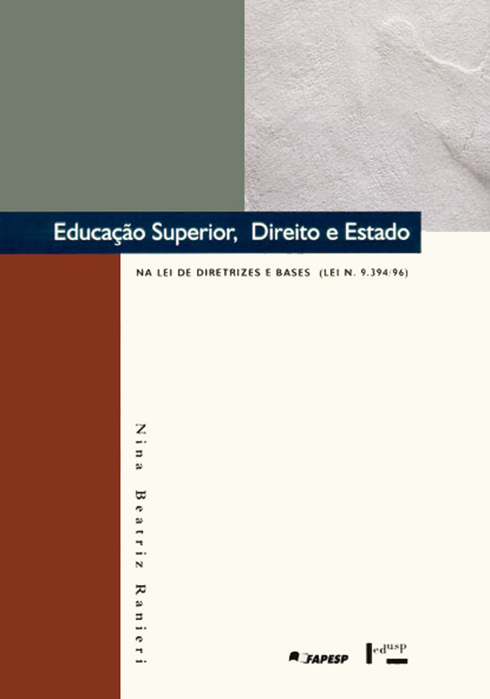 Capa de Educação Superior, Direito e Estado