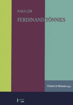 Capa de Para Ler Ferdinand Tönnies