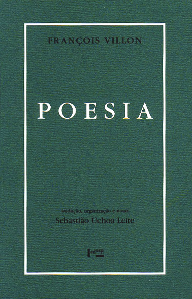 Capa de Poesia de François Villon