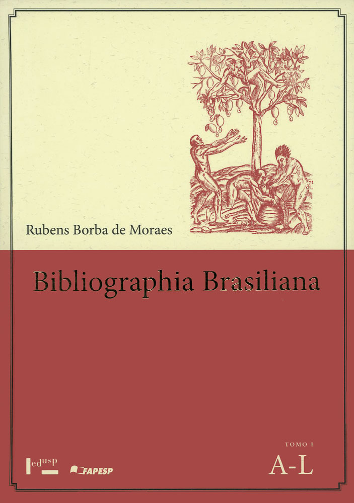 Capa de Tomo I de Bibliographia Brasiliana