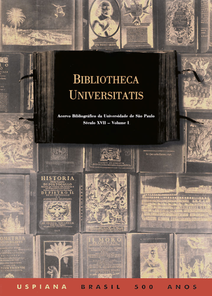 Capa de Volume 1 de Bibliotheca Universitatis