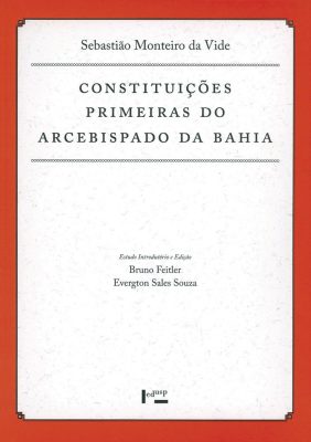 Capa de Constituições Primeiras do Arcebispado da Bahia