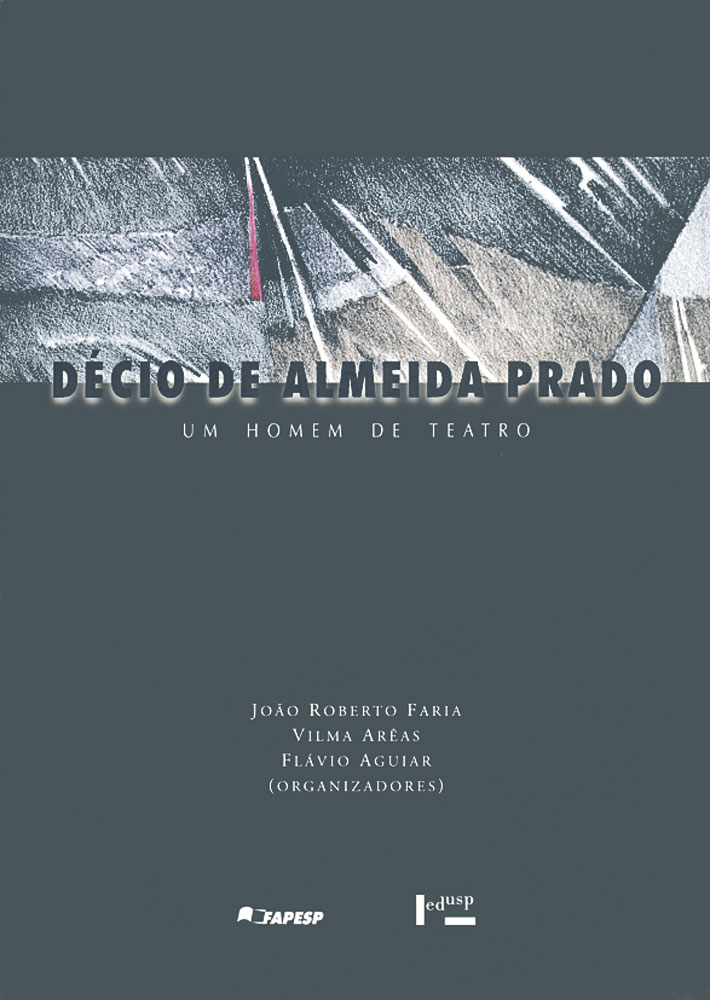 Capa de Décio de Almeida Prado