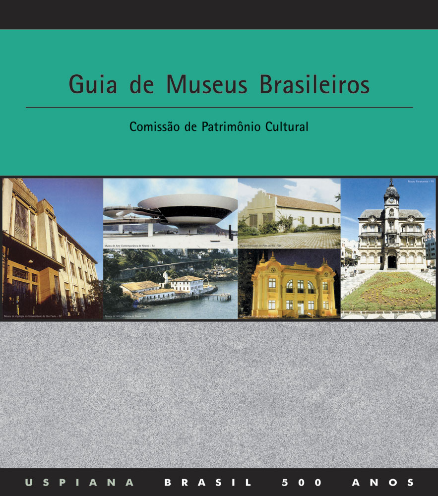 Capa de Guia de Museus Brasileiros