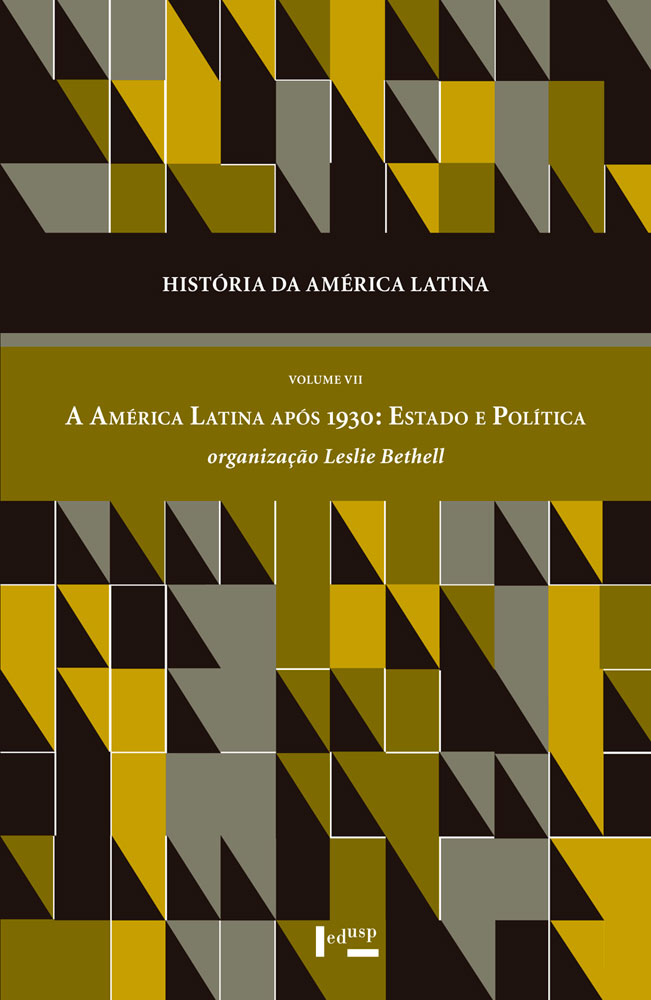 Capa de História da América Latina Volume VII