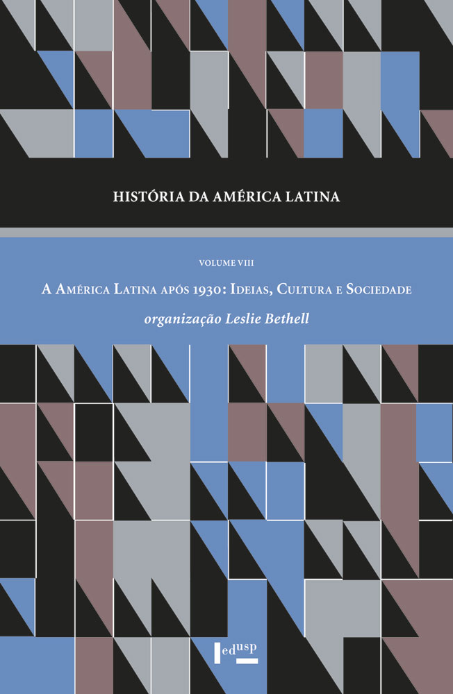 Capa de História da América Latina Volume VIII