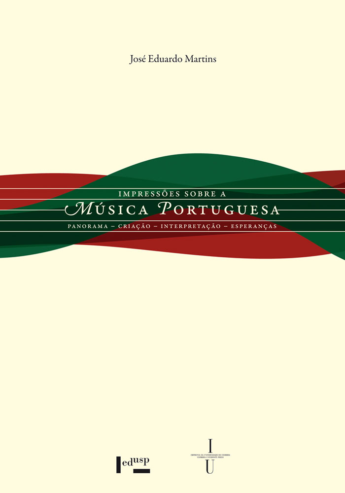 Capa de Impressões sobre a Música Portuguesa
