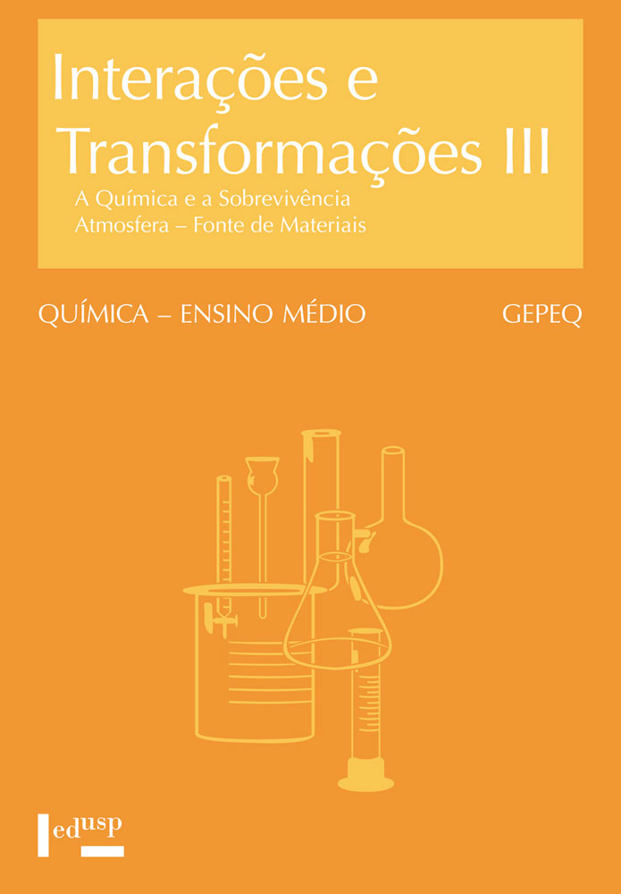 Capa de livro do aluno de Interações e Transformações III