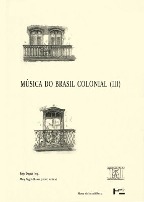 Capa de Música do Brasil Colonial III