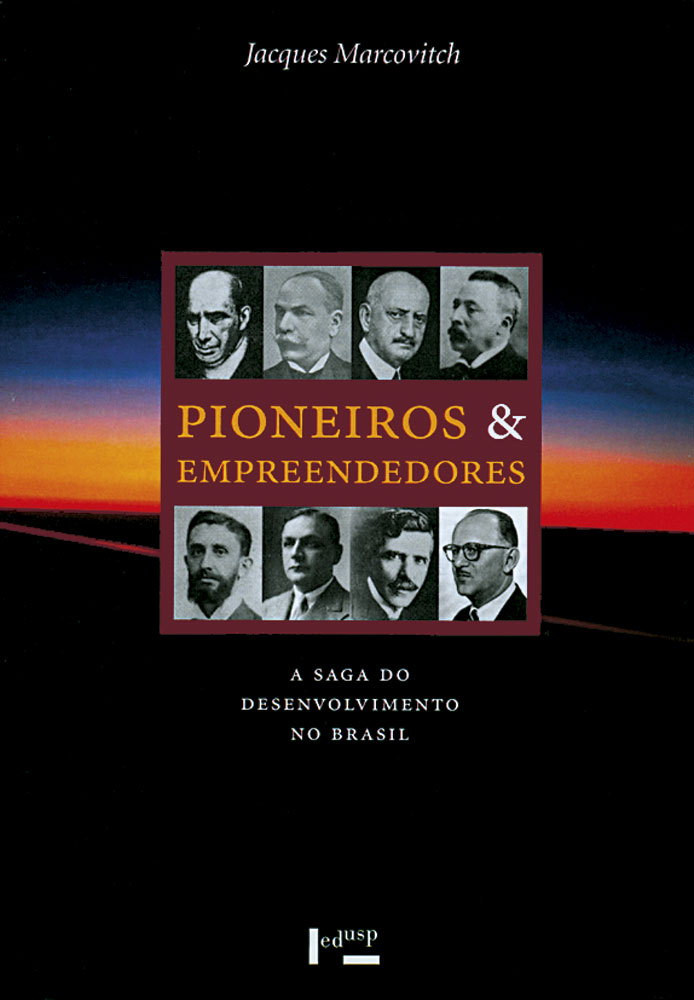 Capa de Volume 1 de Pioneiros e Empreendedores