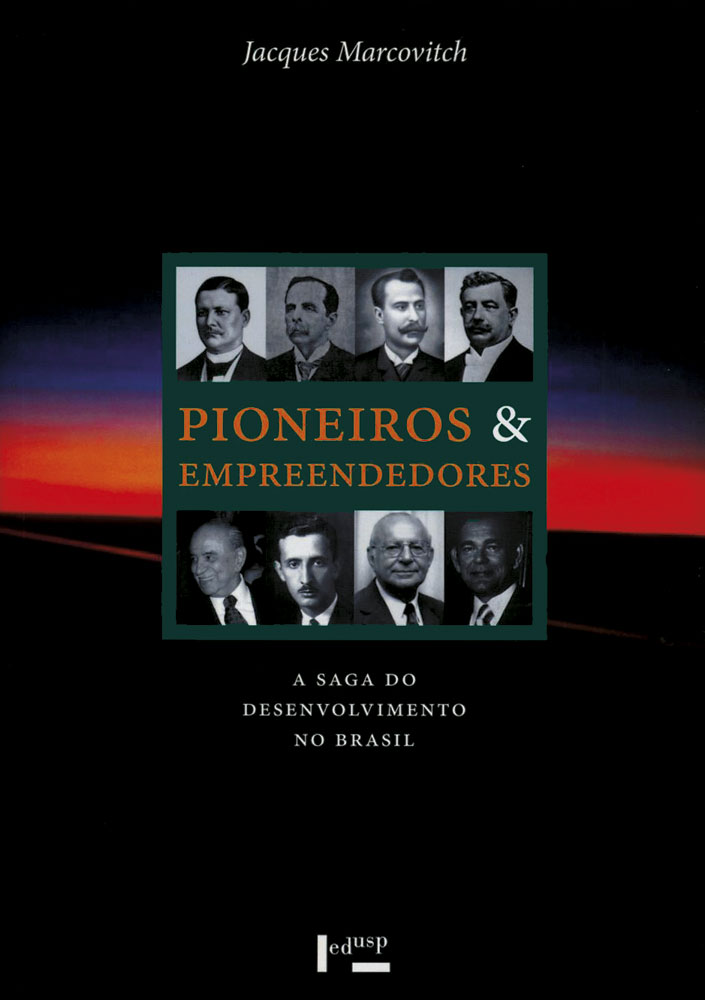 Capa de volume 3 de Pioneiros e Empreendedores