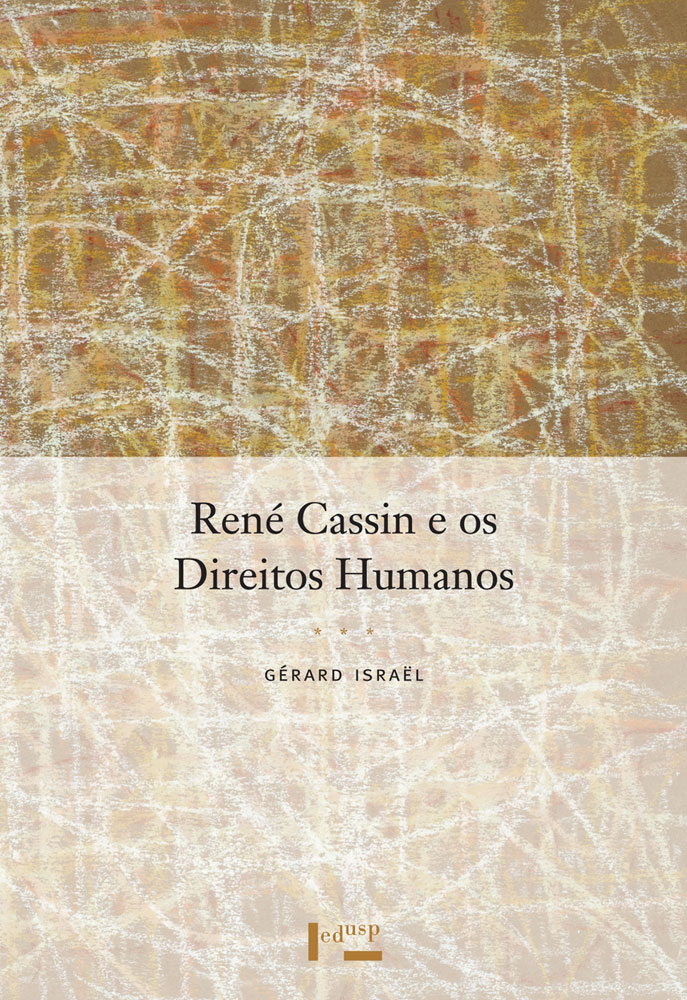 Capa de René Cassin e os Direitos Humanos