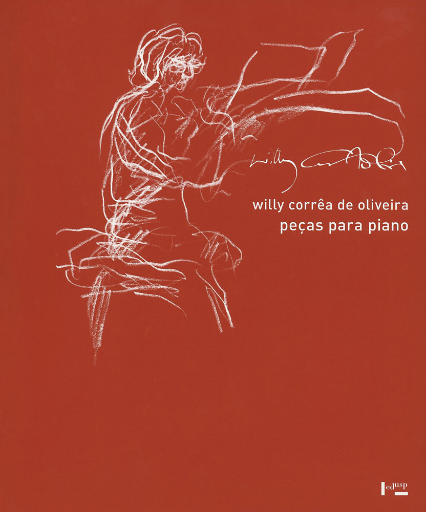 Capa de Willy Corrêa de Oliveira: Peças para Piano