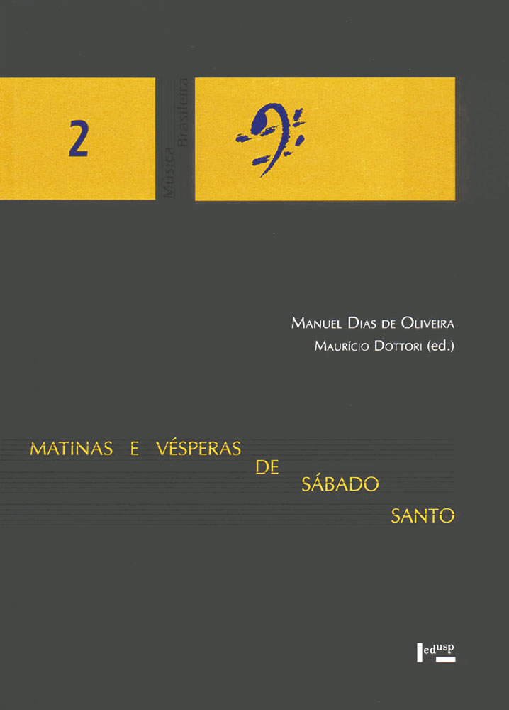 Capa de Matinas e Vésperas de Sábado Santo