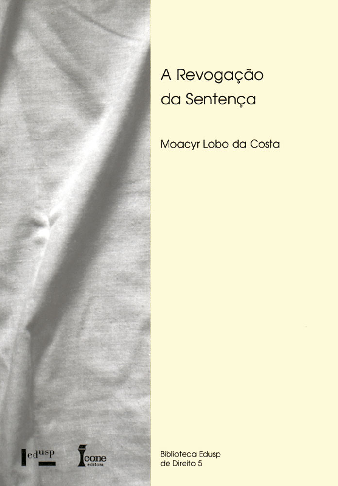 Capa de A Revogação da Sentença