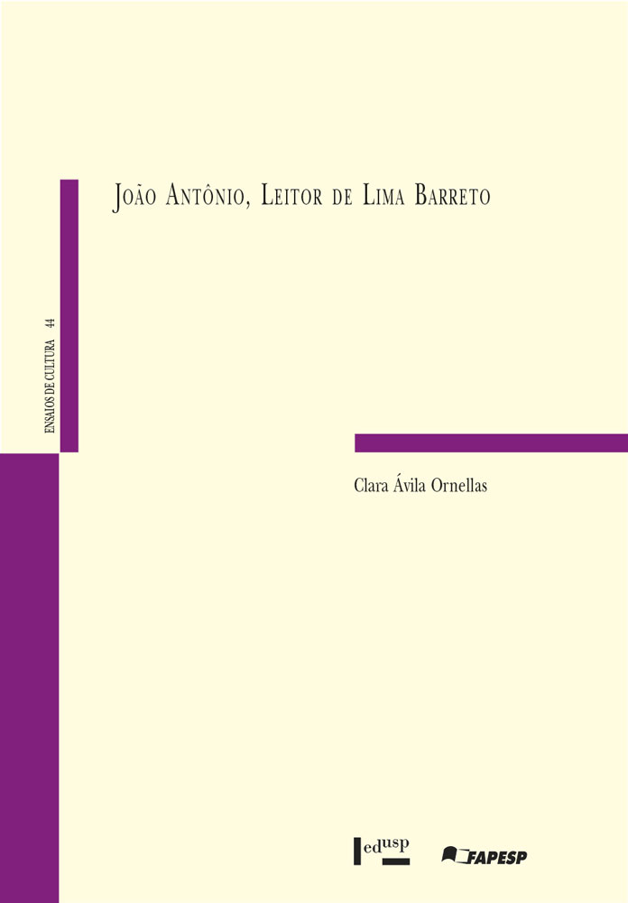 Capa de João Antonio, Leitor de Lima Barreto