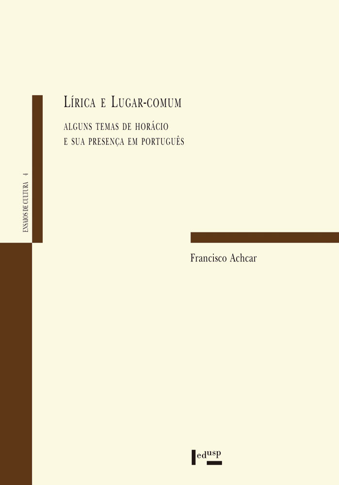 Capa de Lírica e Lugar-Comum