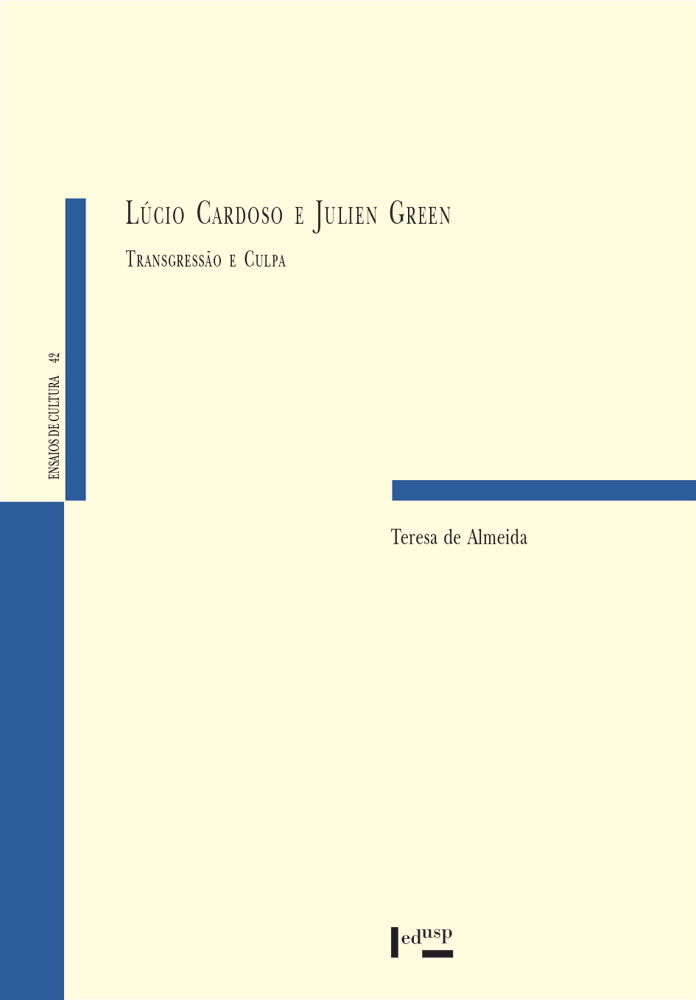 Capa de Lúcio Cardoso e Julien Green