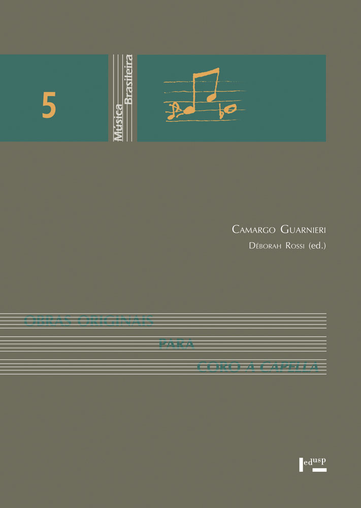 Capa de Obras Originais para Coro a Cappella