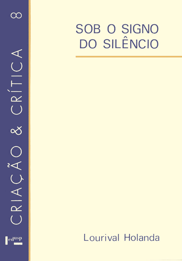 Capa de Sob o Signo do Silêncio