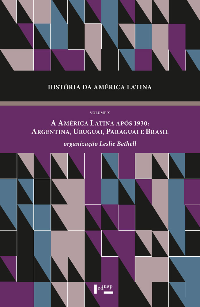 Capa de volume X de História da América Latina