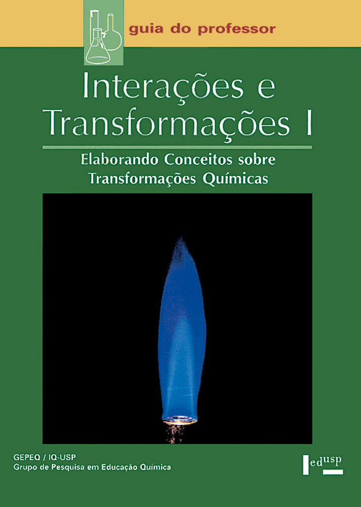 Capa de livro de professor de Interações e Transformações I