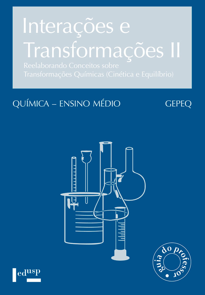 Capa de livro de professor de Interações e Transformações II