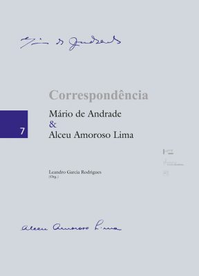 Capa de Correspondência Mário de Andrade & Alceu Amoroso Lima