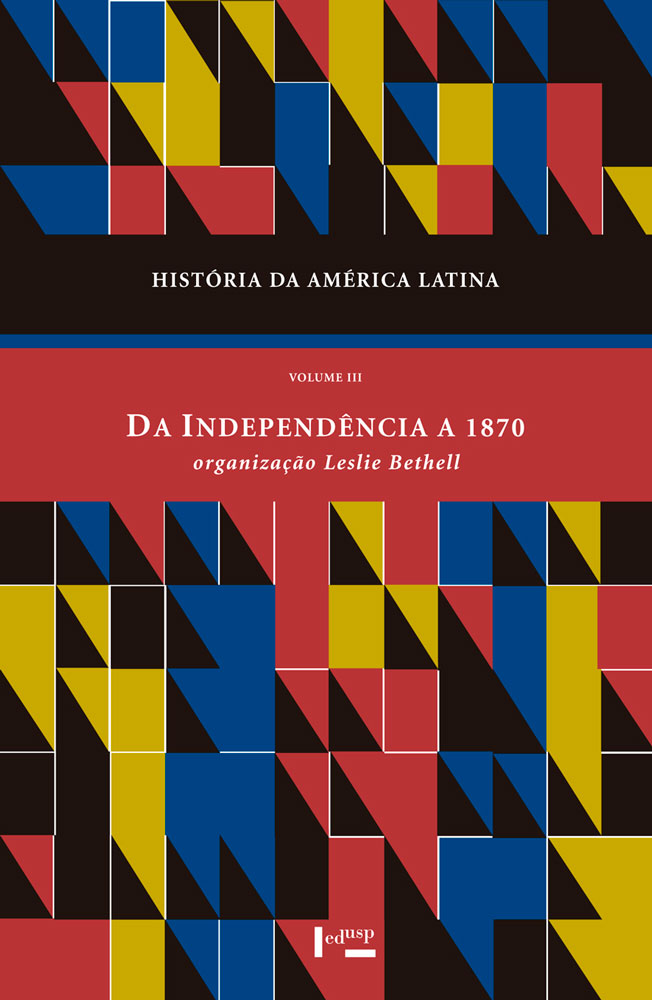 Capa de volume III de História da América Latina