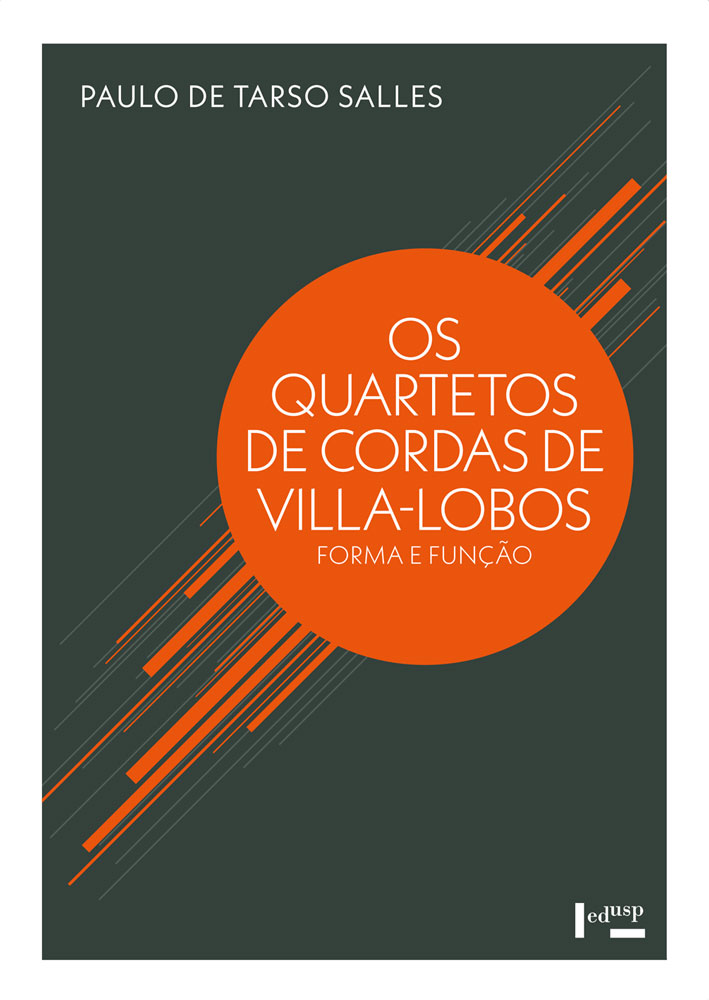 Capa de Quartetos de Cordas de Villa-Lobos