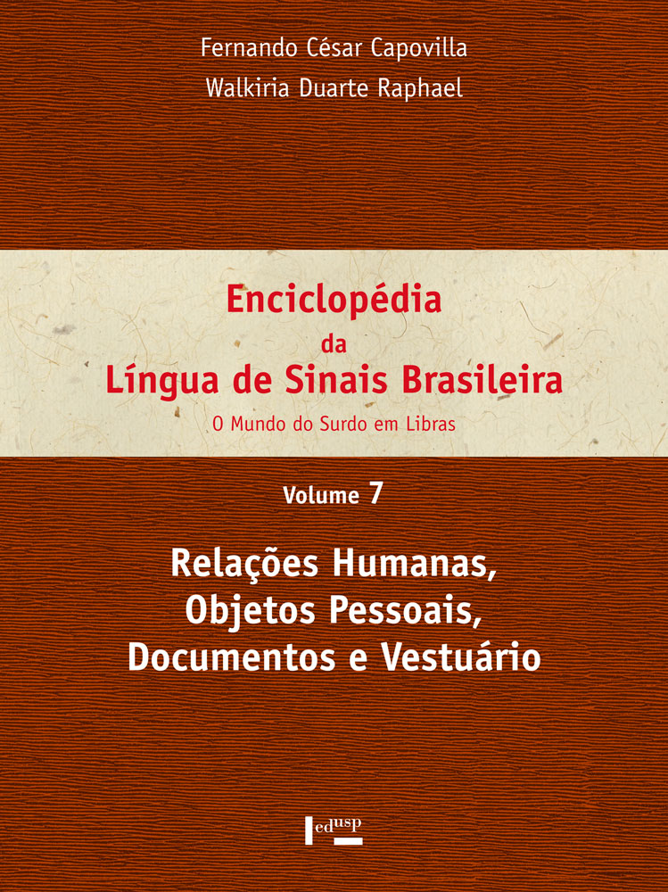Enciclopédia da Língua de Sinais Brasileira Vol. 7 Capa de Enciclopédia da Língua de Sinais Brasileira Vol. 7