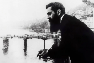 O escritor e teórico do sionismo Theodor Herzl – Foto: E. M. Lilien