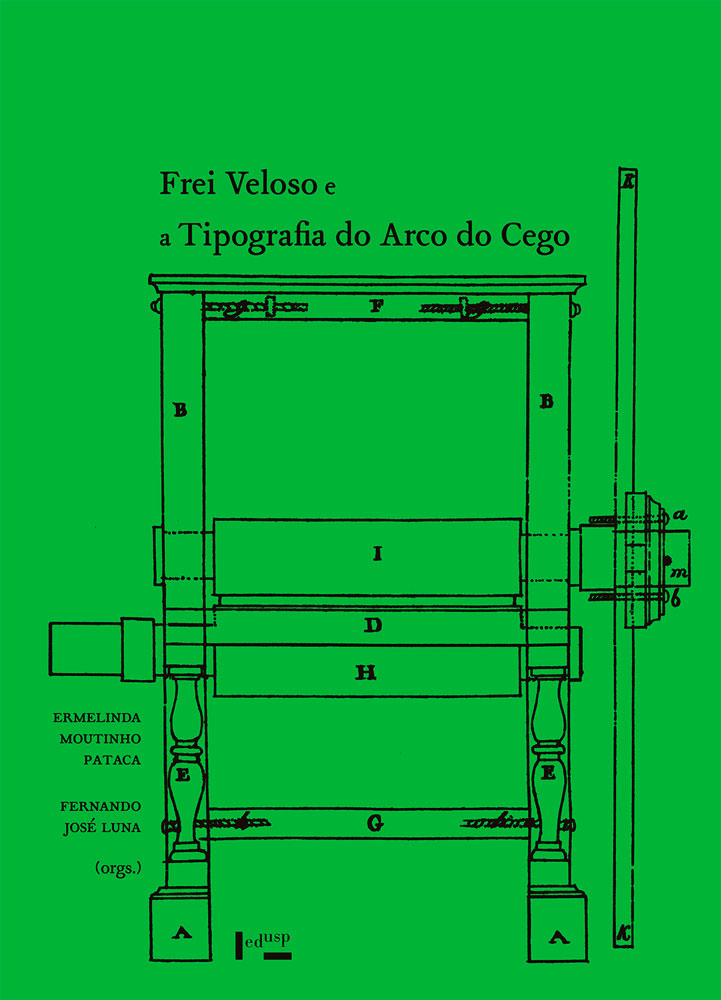Capa de Frei Veloso e a Tipografia do Arco do Cego
