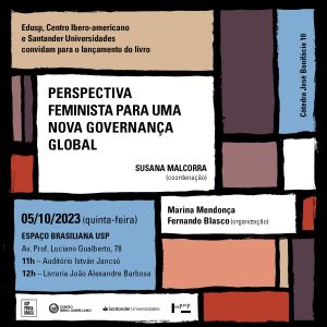 Lançamento do livro “Perspectiva Feminista ara uma Nova Governança Global”