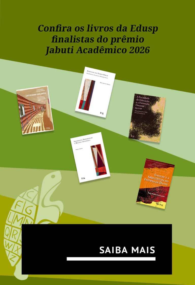 Finalistas Edusp no Jabuti Acadêmico 2026